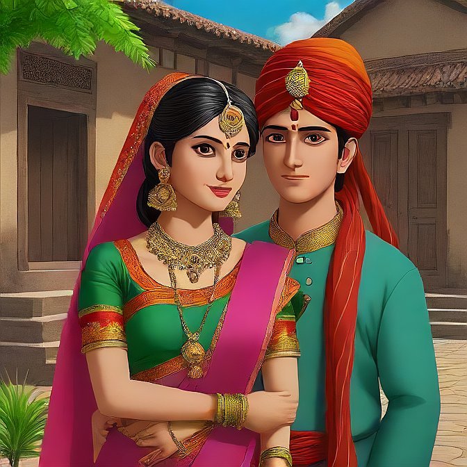 3D cartoon character art